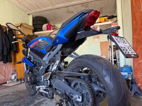 2015 Triumph Street Triple, синий, 560000 рублей, вид 5