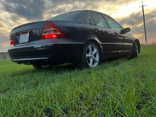 2001 Mercedes-Benz C-Класс 240 II (W203), синий, 1300000 рублей, вид 4