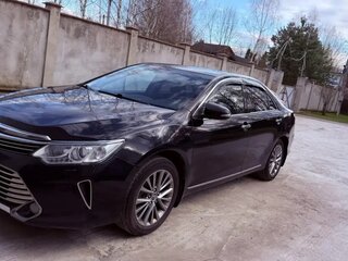 2016 Toyota Camry US Market VII (XV50) Рестайлинг, чёрный, 2450000 рублей, вид 1