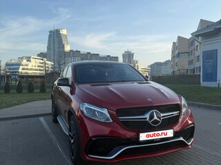 2018 Mercedes-Benz GLE Coupe 400 I (C292), красный, 4000000 рублей, вид 2