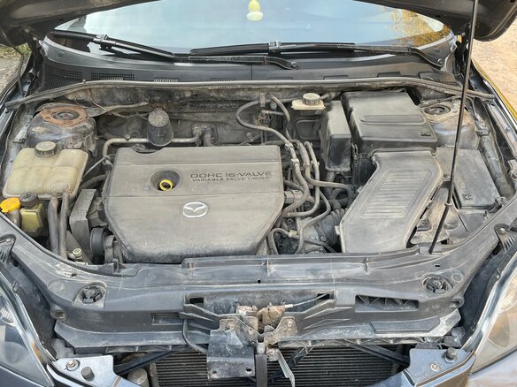 2007 Mazda 3 I (BK) Рестайлинг, серый, 655000 рублей - вид 9