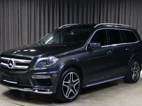 2014 Mercedes-Benz GL-Класс 350 II (X166), серый, 2649000 рублей, вид 1