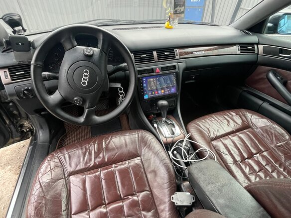 1998 Audi A6 II (C5), чёрный, 400000 рублей - вид 9