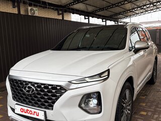 2019 Hyundai Santa Fe IV, белый, 3350000 рублей, вид 5