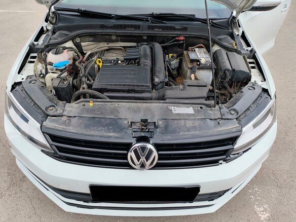 2017 Volkswagen Jetta VI Рестайлинг, белый, 950000 рублей - вид 11