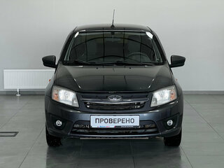 2017 Lada (ВАЗ) Granta I, фиолетовый, 425000 рублей, вид 4