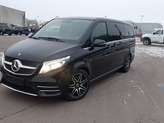 2019 Mercedes-Benz V-Класс Long 220 d длинный III (W447) Рестайлинг, чёрный, 4950000 рублей, вид 2