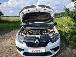 2019 Renault Logan II Рестайлинг, белый, 515000 рублей, вид 3