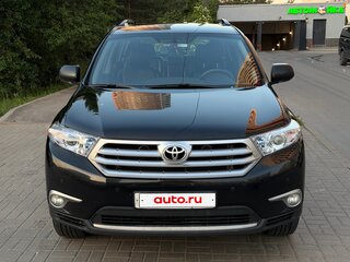 2011 Toyota Highlander II (XU40) Рестайлинг, чёрный, 2370000 рублей, вид 2