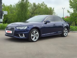 2018 Audi A4 V (B9), синий, 2650000 рублей, вид 1