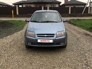 2007 Chevrolet Aveo I, синий, 350000 рублей, вид 1