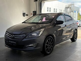 2016 Hyundai Solaris I Рестайлинг, серый, 750000 рублей, вид 1