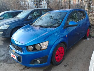 2013 Chevrolet Aveo II, синий, 900000 рублей, вид 1