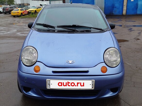 2007 Daewoo Matiz I Рестайлинг, синий, 280000 рублей - вид 3