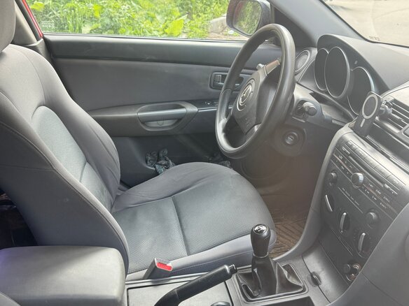 2006 Mazda 3 I (BK) Рестайлинг, красный, 395000 рублей - вид 6