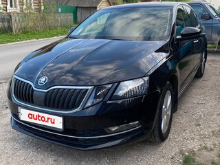 2018 Skoda Octavia III (A7) Рестайлинг, чёрный, 1720000 рублей, вид 1