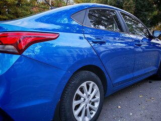 2017 Hyundai Solaris II, синий, 1450000 рублей, вид 5