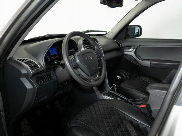 2013 Chery Tiggo (T11) I Рестайлинг (FL), серый - вид 4