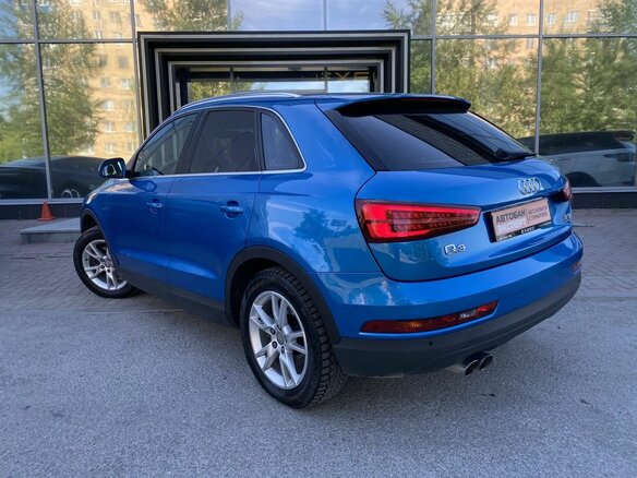 2015 Audi Q3 I (8U) Рестайлинг, синий - вид 7