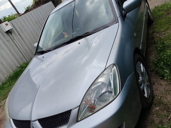2009 Mitsubishi Lancer Classic IX Рестайлинг, серебристый - вид 1