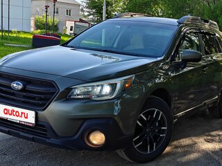 2018 Subaru Outback V Рестайлинг, зелёный, 2500000 рублей, вид 3