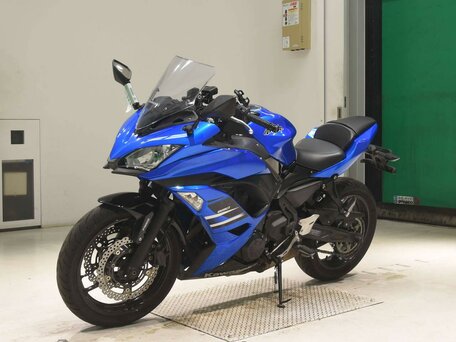 2017 Kawasaki Ninja 650, синий, 727000 рублей, вид 4