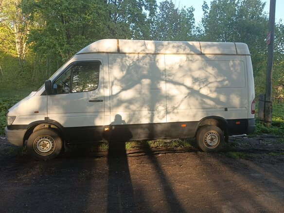 1999 Mercedes-Benz Sprinter, белый, 505000 рублей - вид 3