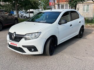 2019 Renault Logan II Рестайлинг, белый, 585000 рублей, вид 1