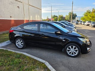 2015 Hyundai Solaris I Рестайлинг, чёрный, 1130000 рублей, вид 5
