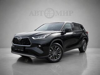 2026 Toyota Highlander IV (XU70), чёрный, 5580000 рублей, вид 4