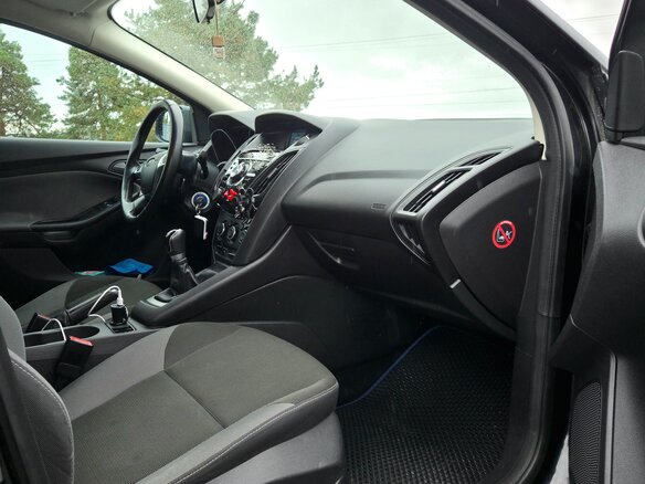 2012 Ford Focus III, чёрный, 680000 рублей - вид 7
