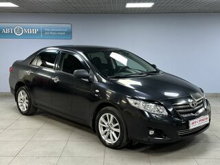 2008 Toyota Corolla X (E140, E150), чёрный, 565000 рублей, вид 3