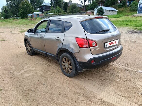 2007 Nissan Qashqai I, коричневый - вид 9