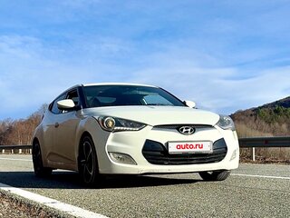 2013 Hyundai Veloster I, белый, 1300000 рублей, вид 3