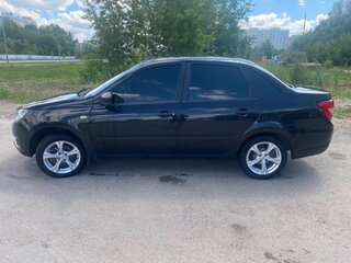 2019 Lada (ВАЗ) Granta I Рестайлинг, чёрный, 470000 рублей, вид 2