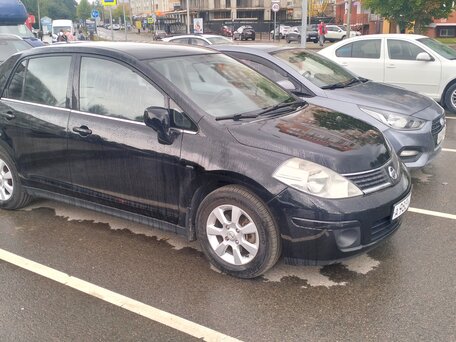 2008 Nissan Tiida I, чёрный, 490000 рублей, вид 4
