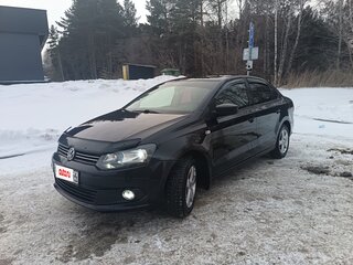 2012 Volkswagen Polo V, чёрный, 750000 рублей, вид 1