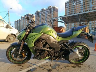 2014 Kawasaki Z 1000, зелёный, 860000 рублей, вид 1