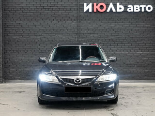 2007 Mazda 6 I (GG) Рестайлинг, чёрный, 420000 рублей, вид 2