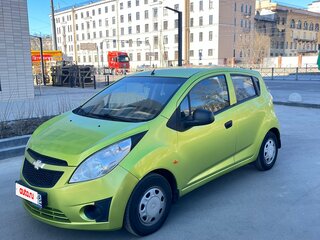 2011 Chevrolet Spark III, зелёный, 650000 рублей, вид 2