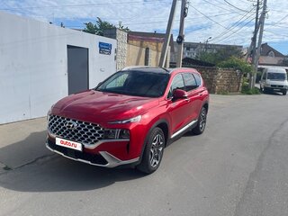 2021 Hyundai Santa Fe IV Рестайлинг, красный, 3650000 рублей, вид 1