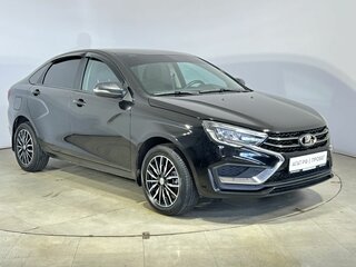 2023 Lada (ВАЗ) Vesta I Рестайлинг (NG), чёрный, 1020000 рублей, вид 4