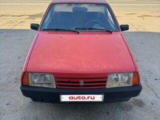 1995 Lada (ВАЗ) 2108, красный, 69000 рублей, вид 3