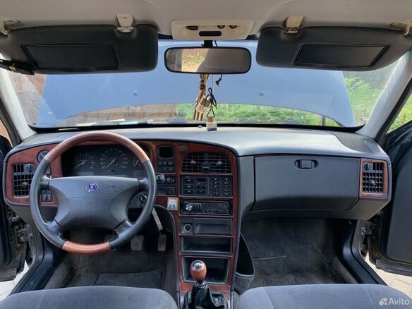 1997 Saab 9000 I Рестайлинг, синий, 235000 рублей - вид 14