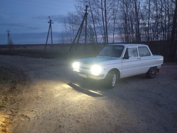 1993 ЗАЗ 968 М, белый, 70000 рублей - вид 7