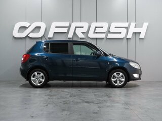 2012 Skoda Fabia II Рестайлинг, синий, 579000 рублей, вид 5