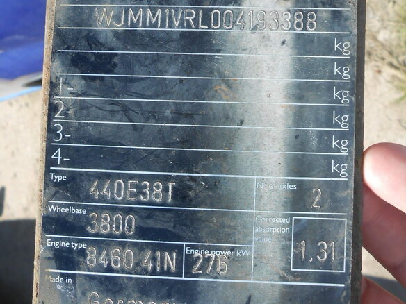 1996 Iveco EuroTech, синий, 195000 рублей - вид 20