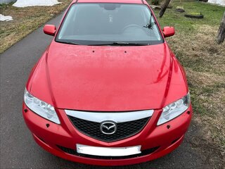 2006 Mazda 6 I (GG) Рестайлинг, красный, 250000 рублей, вид 2