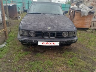 1991 BMW 5 серии 520i III (E34), чёрный, 190000 рублей, вид 1