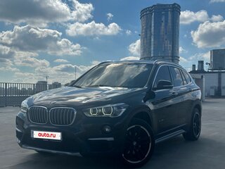 2017 BMW X1 18d xDrive II (F48), чёрный, 2189000 рублей, вид 1